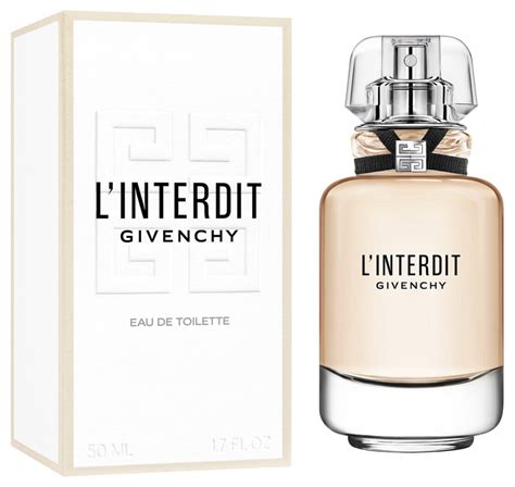 givenchy eau de toilette l interdit|givenchy l'interdit original.